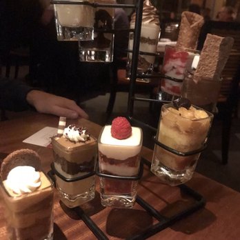 Seasons 52 - "Jack's rack of deliciousness!" Tonight's dessert shooter offerings. They were amazing! - New American Near Me - Bridgewater, New Jersey Seasons 52 - "Jack's rack of deliciousness!" Tonight's dessert shooter offerings. They were amazing! - New American Near Me - Bridgewater, New Jersey