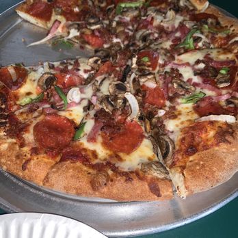 Pizza Factory - Look at that pizza! Factory pizza - Pizza Near Me - North Fork, California