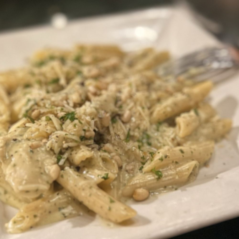 Chicken Pesto & Pine Nuts