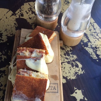Barceloneta - Mozzarella and Ham Tosta - Spanish Near Me - Miami Beach, Florida