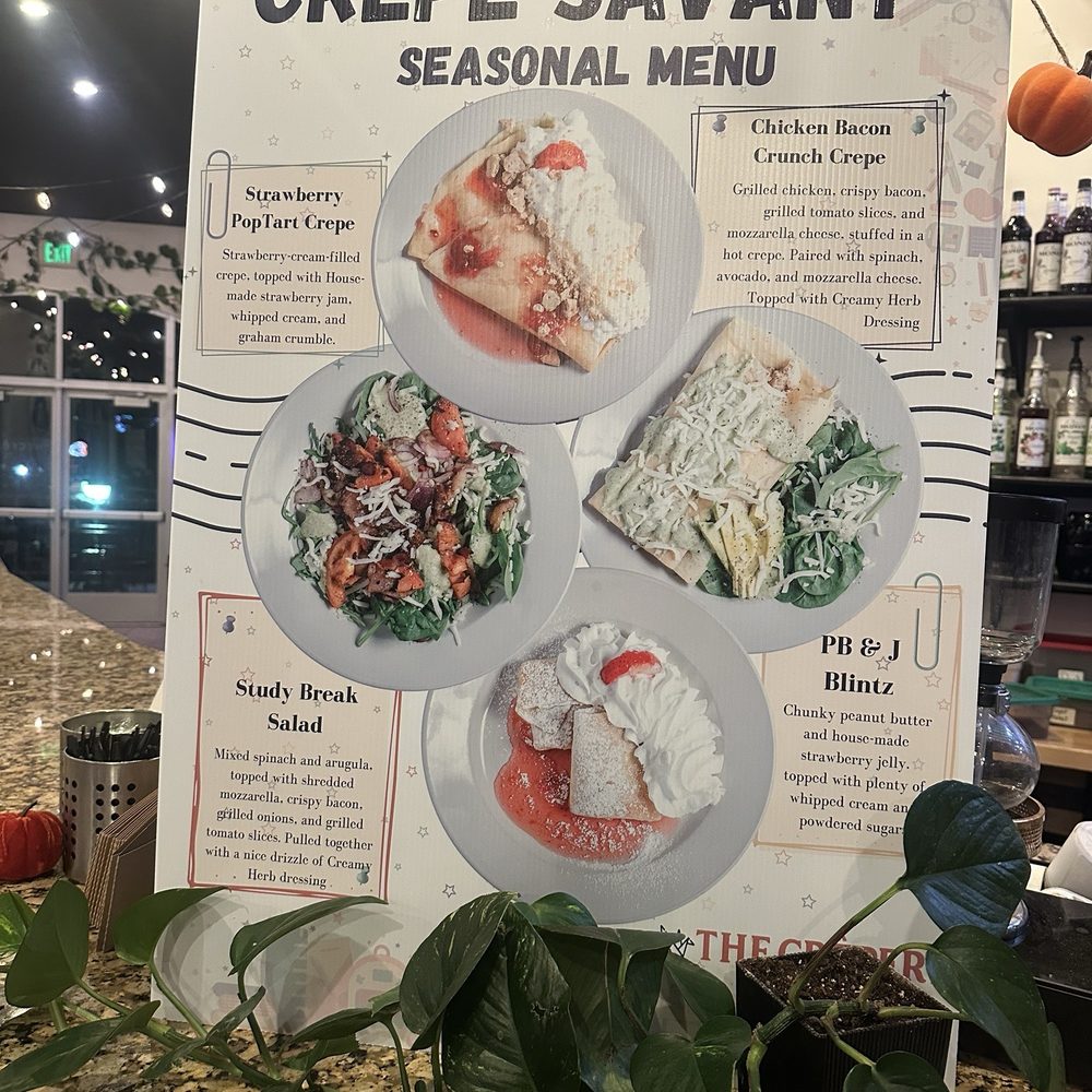 The Crêpery - Seasonal specials - Breakfast & Brunch Near Me - St. George, Utah