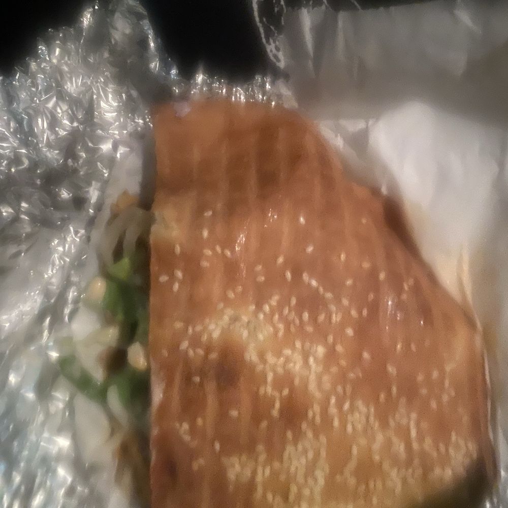 Doner Sandwich. Kabob tasted like space hydrogenated chicken. Also weird taste. Doner Sandwich. Kabob tasted like space hydrogenated chicken. Also weird taste.