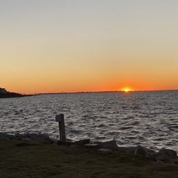 Sunset Over the sound 11/1/2020 view from Campground. Sunset Over the sound 11/1/2020 view from Campground.