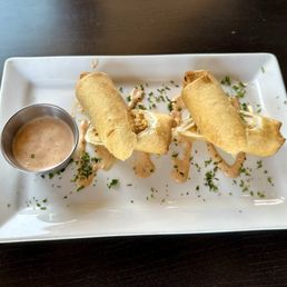 Egg rolls.