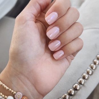 Nails & More by Tracy - SNS Nails by Tracy. Natural pink with chrome - Nail Technicians Near Me - Anthem, Arizona