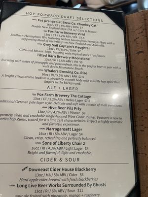 Menu photo 8 Evie’s Westerly, RI