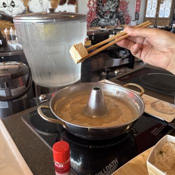 Tabu Shabu - Costa Mesa - Tofu and miso broth - Japanese Near Me - Costa Mesa, California