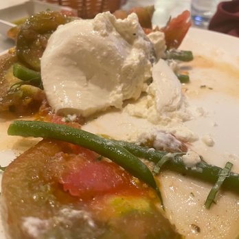 Il Corso - The Burrata Caprese with we had already dug into lol - Italian Near Me - Palm Desert, California Il Corso - The Burrata Caprese with we had already dug into lol - Italian Near Me - Palm Desert, California