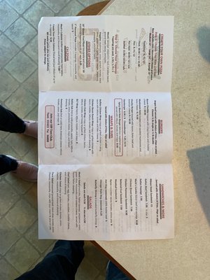 Menu photo 2 Mark's Pizza Rockton, IL
