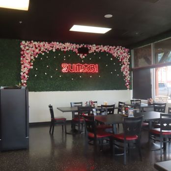 Sumabi - Flower wall. - Sushi Bars Near Me - Norco, California
