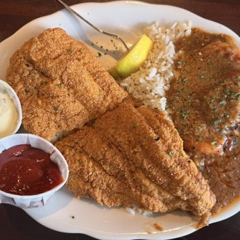 Pappadeaux Seafood Kitchen - Mississippi Catfish & Shrimp Etouffee - Cajun/Creole Near Me - Dallas, Texas Pappadeaux Seafood Kitchen - Mississippi Catfish & Shrimp Etouffee - Cajun/Creole Near Me - Dallas, Texas