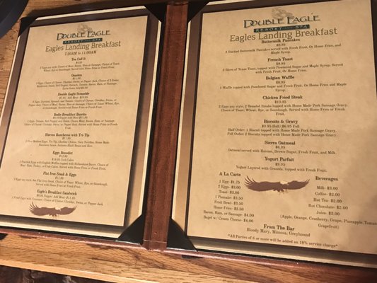 Menu photo 8 Eagle's Landing Restaurant June Lake, CA Menu photo 8 Eagle's Landing Restaurant June Lake, CA