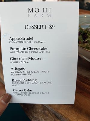 Menu photo 1 MOHI Farm Morgan Hill, CA Menu photo 1 MOHI Farm Morgan Hill, CA
