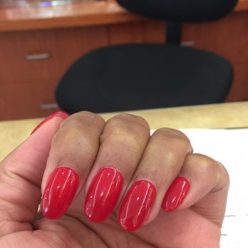 Stella Making Beauty - Kevin is awesome . He always does a fantastic job on my nails . All set for the holidays with my red! - Nail Salons Near Me - Burbank, California