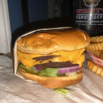 Whimpy's Hamburgers - Double cheeseburger combo - Burgers Near Me - Visalia, California Whimpy's Hamburgers - Double cheeseburger combo - Burgers Near Me - Visalia, California