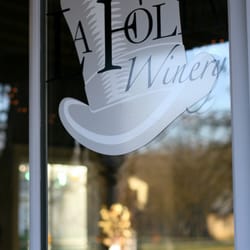 La Folia Winery - Storefront window on Main St.