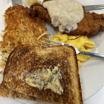OUI Pancake N Eggs - Chicken Fried Chicken Breakfast - American Near Me - Temecula, California