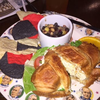 Willow Spring Mercantile - Egg salad sandwich and cowboy caviar...both delicious! - New American Near Me - Excelsior Springs, Missouri