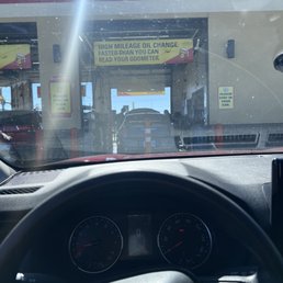 They even washed my windshield on the way out. Which was a surprise.