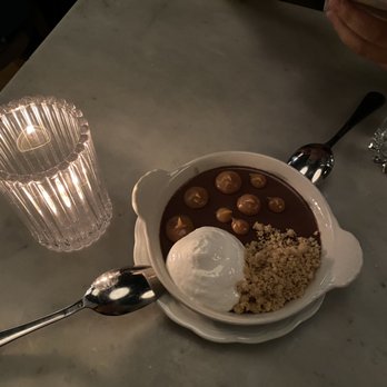 Da Toscano - dark chocolate panna cotta - Italian Near Me - New York, New York