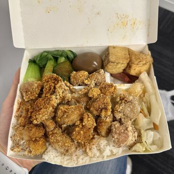 Hello Jasmine - Popcorn Chicken Rice Bento - Taiwanese Near Me - Chicago, Illinois