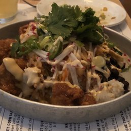 A friend's general tao chicken burrito bowl A friend's general tao chicken burrito bowl