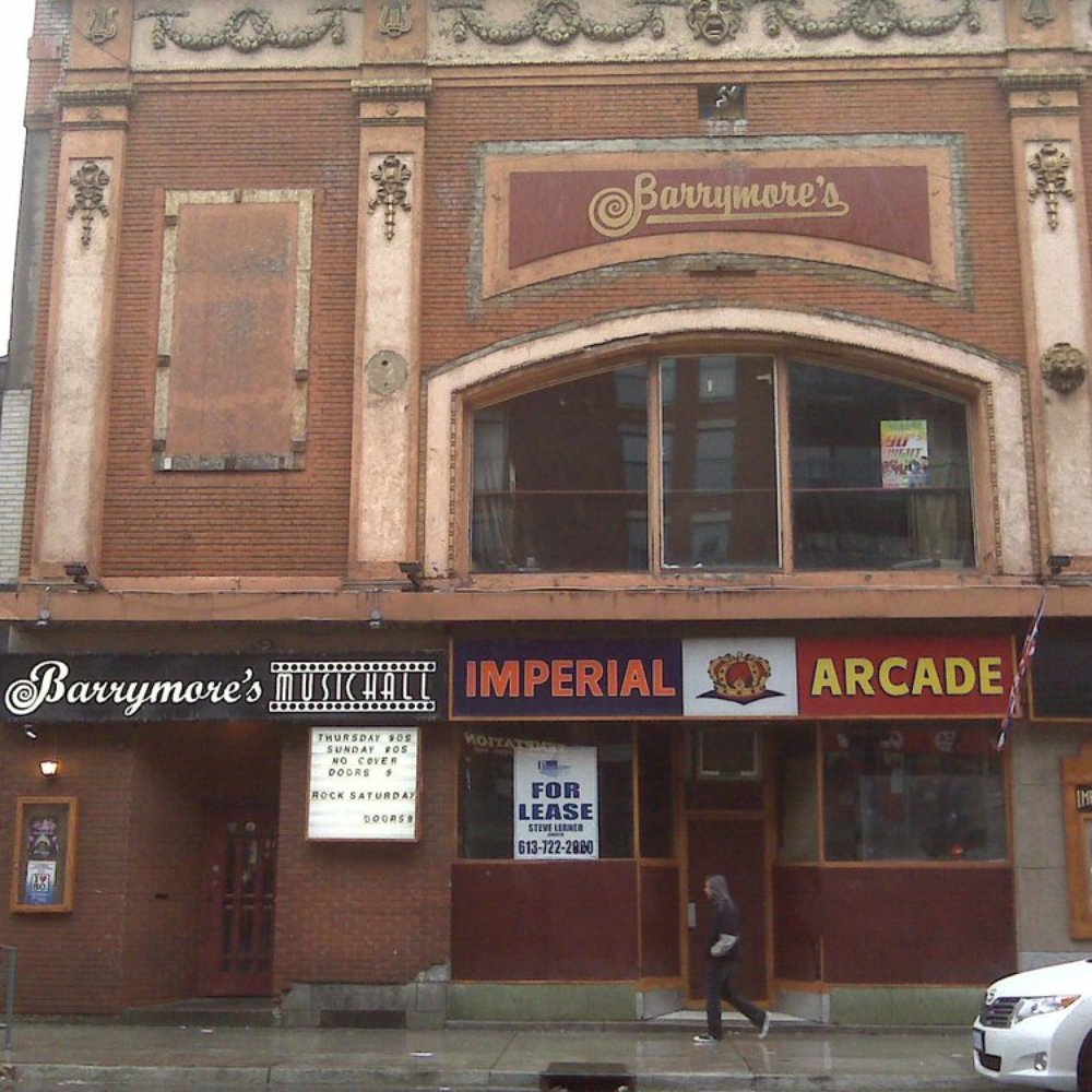 Barrymore's Music Hall - the front of the building - Music Venues Near Me - Ottawa, Ontario Barrymore's Music Hall - the front of the building - Music Venues Near Me - Ottawa, Ontario
