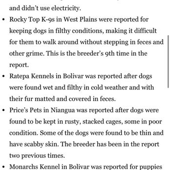 Ratepa Kennels - Violations and reports - Pet Breeders Near Me Ratepa Kennels - Violations and reports - Pet Breeders Near Me