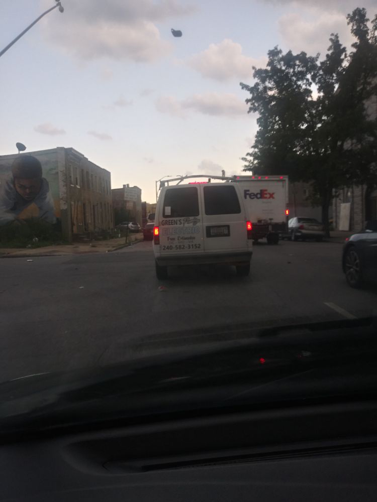 Slide of Green's Electric and Plumbing