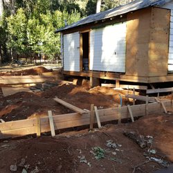 Synergy Builders - Paradise project: Foundation layout begins