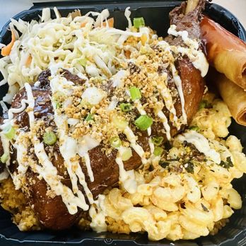 Captain Adobo - Chicken Adobo Madness Chicken Adobo, lumpia, java rice and macaroni salad - Filipino Near Me - Lakewood, Washington Captain Adobo - Chicken Adobo Madness Chicken Adobo, lumpia, java rice and macaroni salad - Filipino Near Me - Lakewood, Washington