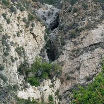 Falls Creek Falls - View on the way down - Hiking Near Me - San Fernando Valley, California