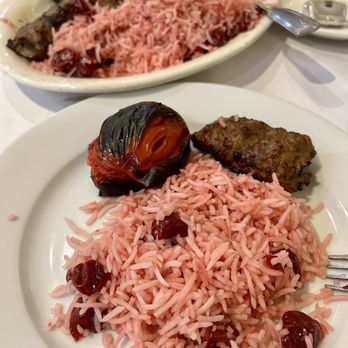 Raffi's Place - Beef Koobideh with Basmati with Cherries - Middle Eastern Near Me - Glendale, California