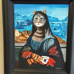 Chico Cat Cafe - Painting