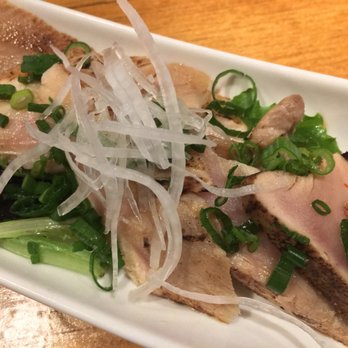 Izakaya Shingen - The tuna tataki had an interesting smoky, pickled flavor. - Japanese Near Me - Ottawa, Ontario
