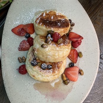 NOMO Kitchen - Lemon Ricotta Pancakes - New American Near Me - New York, New York