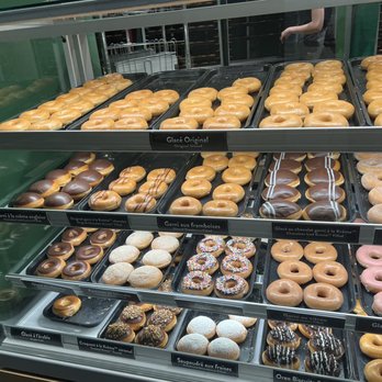 Krispy Kreme - a variety of donuts - Donuts Near Me - Montreal, Quebec