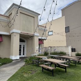 Outside seating