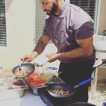 Reyes Catering - Our omelet station :) - Caterers Near Me
