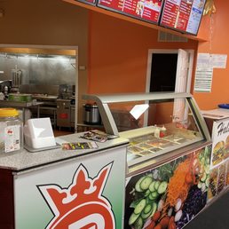 a halal display