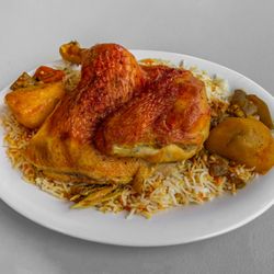Yemen Star Restaurant - Half Mandi chicken with rice