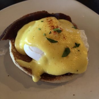 Agora DC - Pastirma Eggs Benedict - Mediterranean Near Me - Washington, DC, District of Columbia