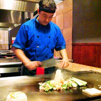 Ryu Sushi & Teppanyaki - Preparing the onion volcano. - Japanese Near Me - Gilbert, Arizona Ryu Sushi & Teppanyaki - Preparing the onion volcano. - Japanese Near Me - Gilbert, Arizona