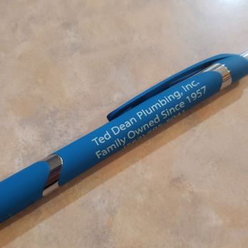 Ted Dean Plumbing - Left me a pen and card. Cool! - Plumbing Near Me Ted Dean Plumbing - Left me a pen and card. Cool! - Plumbing Near Me