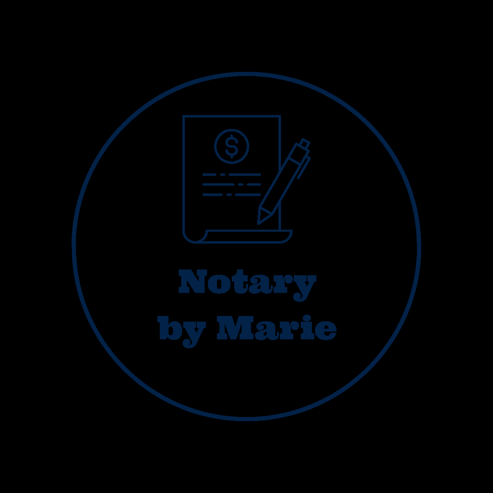 NOTARY BY MARIE Updated October 2024 Iowa City, Iowa Notaries