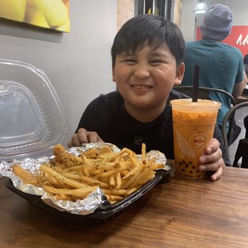 Zero Degrees - Thai tea, chicken strip box - Bubble Tea Near Me - Summerlin, Nevada