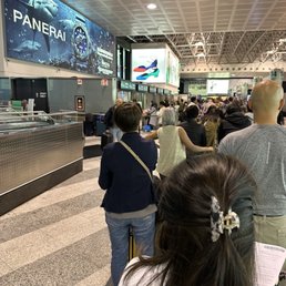 This is ridiculously long customs line... holy wow