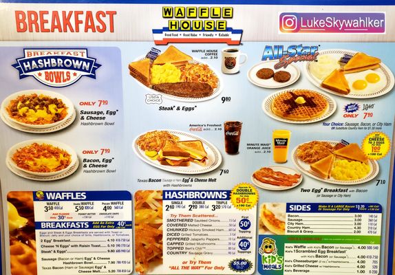 Menu photo 1 Waffle House Scottsburg, IN Menu photo 1 Waffle House Scottsburg, IN