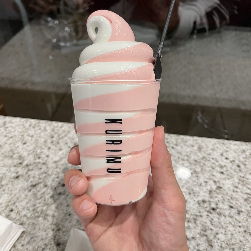 KURIMU - Spanish guava & something milk. Guava was a bit too sweet for my tastes. - Bubble Tea Near Me - Chicago, Illinois KURIMU - Spanish guava & something milk. Guava was a bit too sweet for my tastes. - Bubble Tea Near Me - Chicago, Illinois