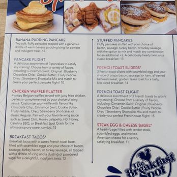 The Breakfast Spot - Menu - Breakfast & Brunch Near Me - Pittsburgh, Pennsylvania